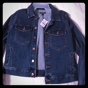 NWT j crew blue jean jacket